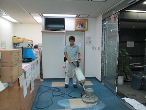 戸田クリーンカーペットポリシャー洗い清掃写真