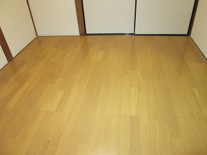 戸田クリーンマンション床清掃後写真